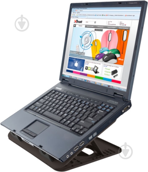 Подставка для ноутбука Trust (17866) Cyclone Notebook Cooling Stand (17866) - фото 5
