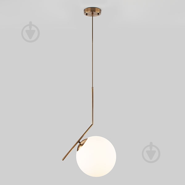 Подвес Strotskis Frost 50153/1 1x60 Вт E27 латунь - фото 1