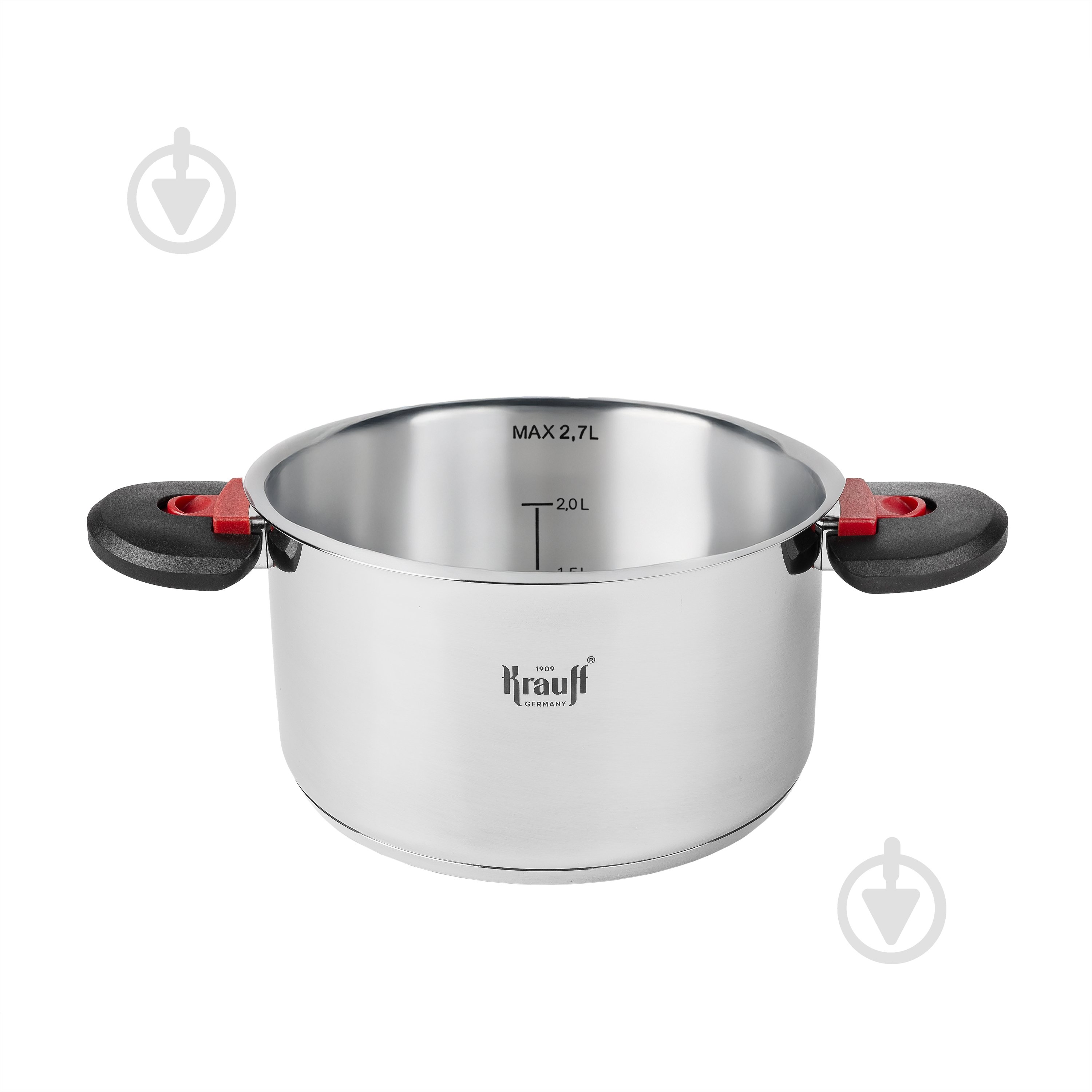 Кастрюля с крышкой Krauff Prime Chef 2,7 л 26-303-019 - фото 3 Кастрюля с крышкой Krauff Prime Chef 2,7 л 26-303-019 - фото 3