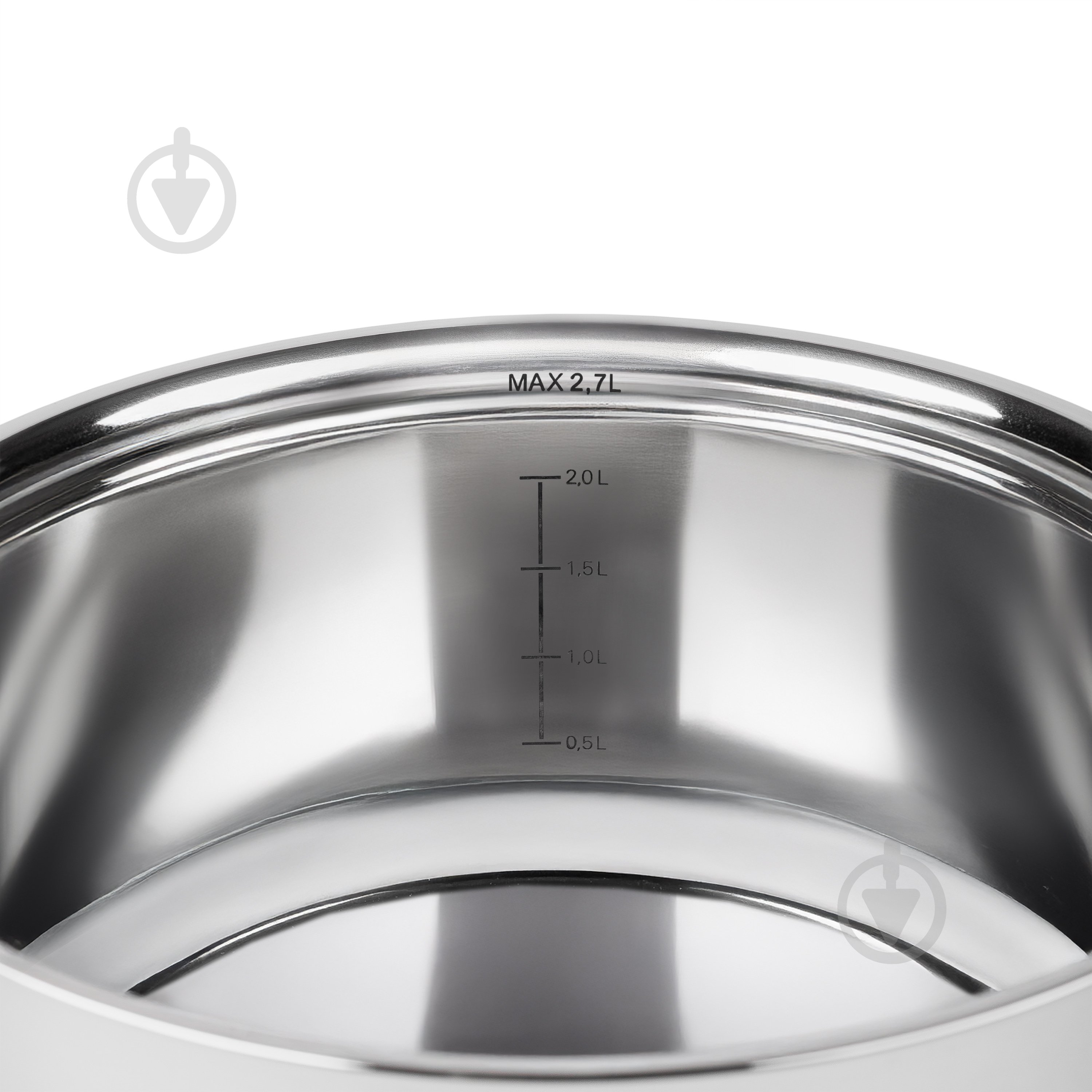 Кастрюля с крышкой Krauff Prime Chef 2,7 л 26-303-019 - фото 5 Кастрюля с крышкой Krauff Prime Chef 2,7 л 26-303-019 - фото 5