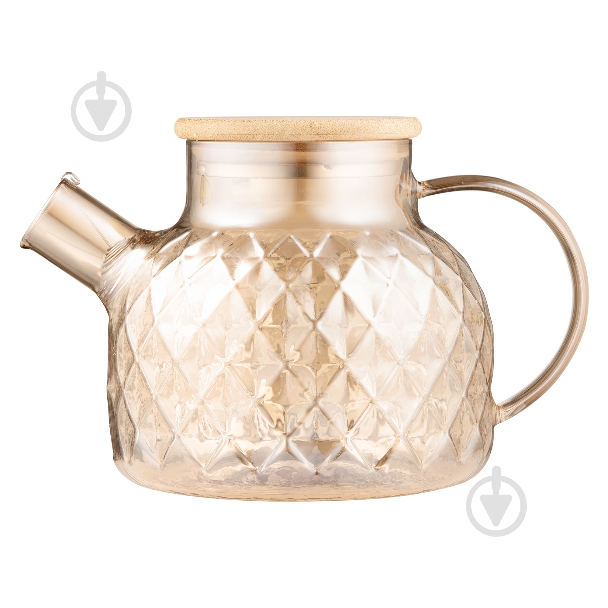 Чайник заварочный Ardesto Golden Moon Diamond 1000 мл золотистый (AR3010GBB) - фото 1 Чайник заварочный Ardesto Golden Moon Diamond 1000 мл золотистый (AR3010GBB) - фото 1