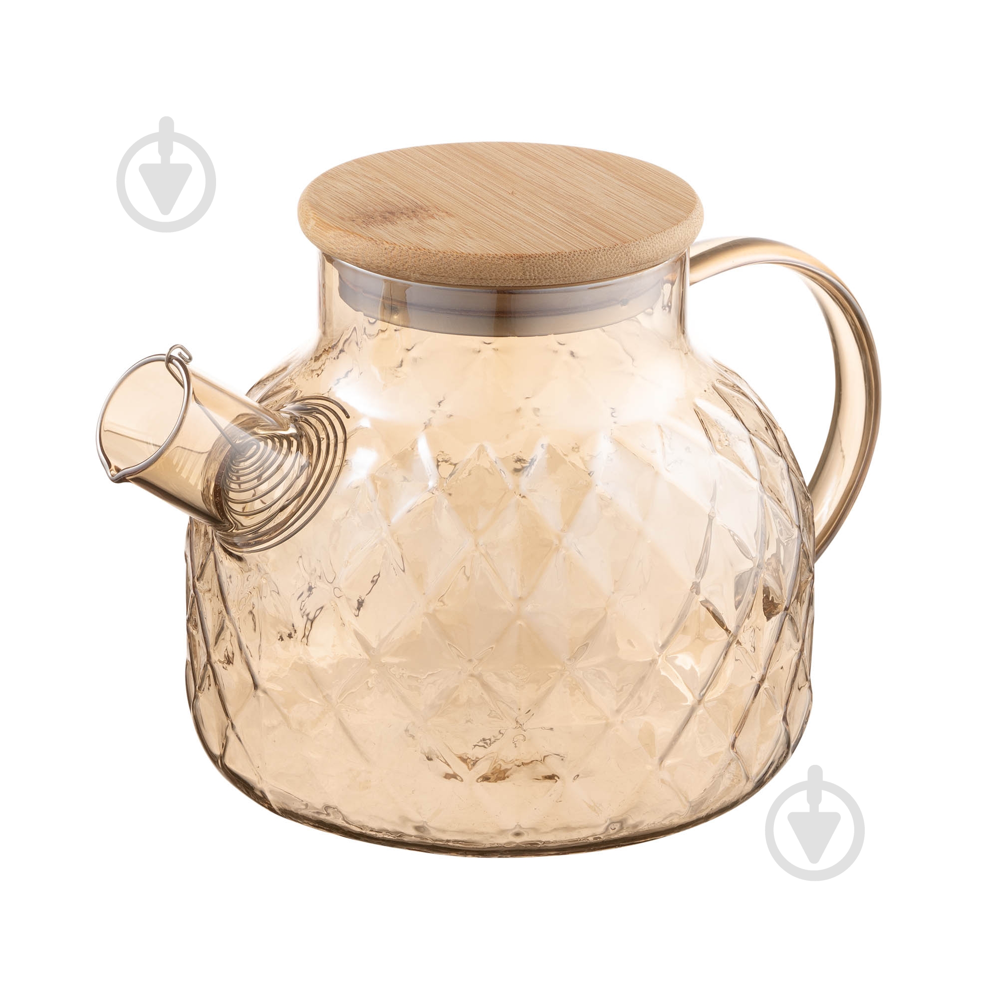 Чайник заварочный Ardesto Golden Moon Diamond 1000 мл золотистый (AR3010GBB) - фото 2 Чайник заварочный Ardesto Golden Moon Diamond 1000 мл золотистый (AR3010GBB) - фото 2