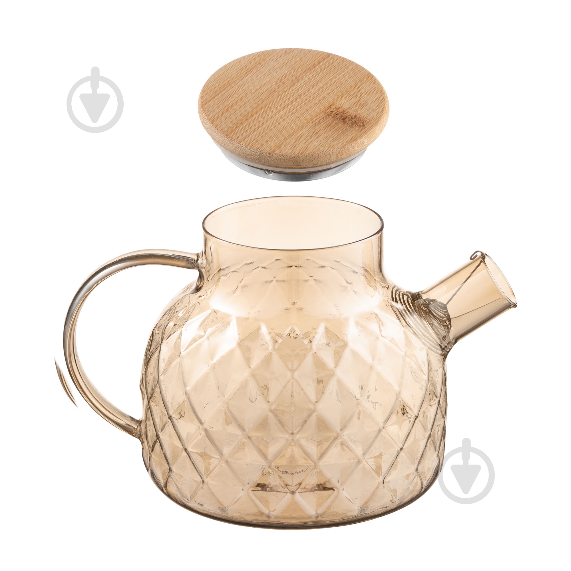 Чайник заварочный Ardesto Golden Moon Diamond 1000 мл золотистый (AR3010GBB) - фото 3 Чайник заварочный Ardesto Golden Moon Diamond 1000 мл золотистый (AR3010GBB) - фото 3