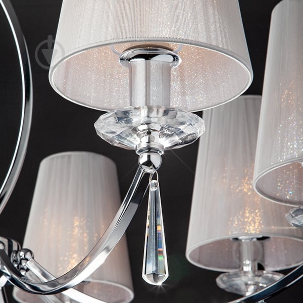 Люстра подвесная Strotskis Valery 60079/8 8x40 Вт E14 хром - фото 3 Люстра подвесная Strotskis Valery 60079/8 8x40 Вт E14 хром - фото 3