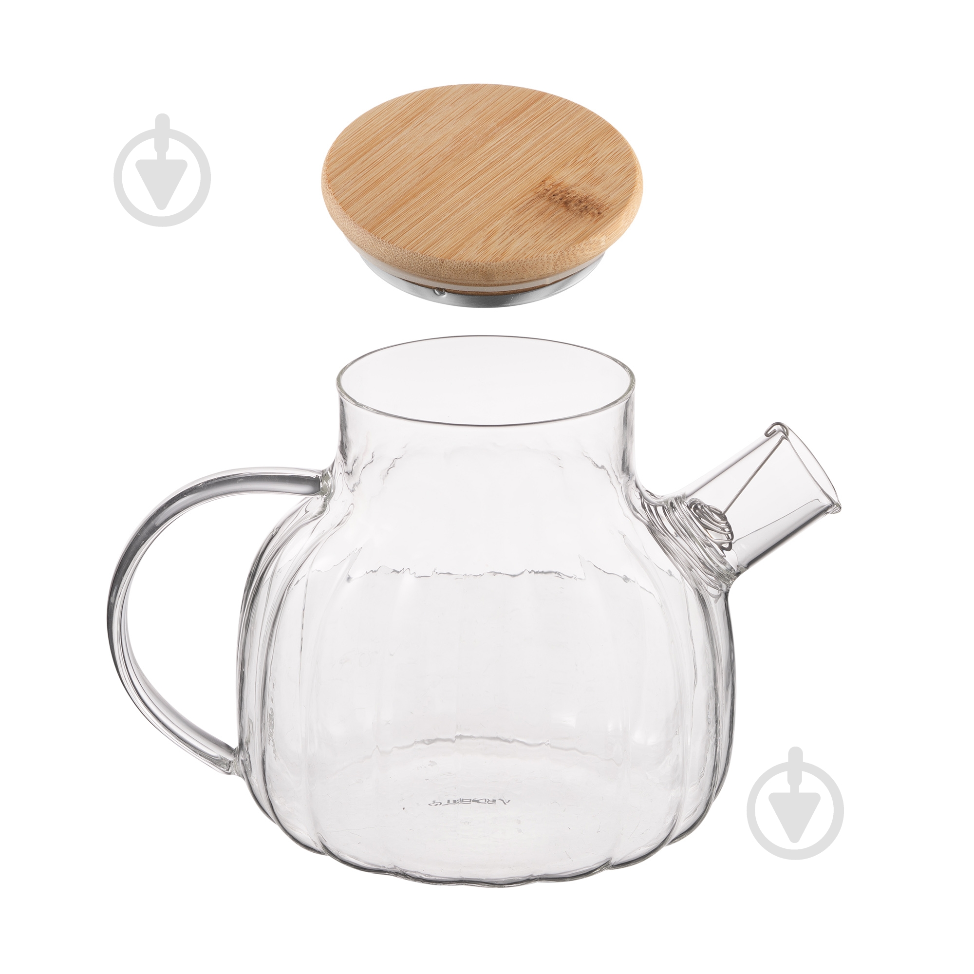 Чайник заварочный Ardesto Iceberg 1000 мл прозорий (AR3010BGA) - фото 3 Чайник заварочный Ardesto Iceberg 1000 мл прозорий (AR3010BGA) - фото 3