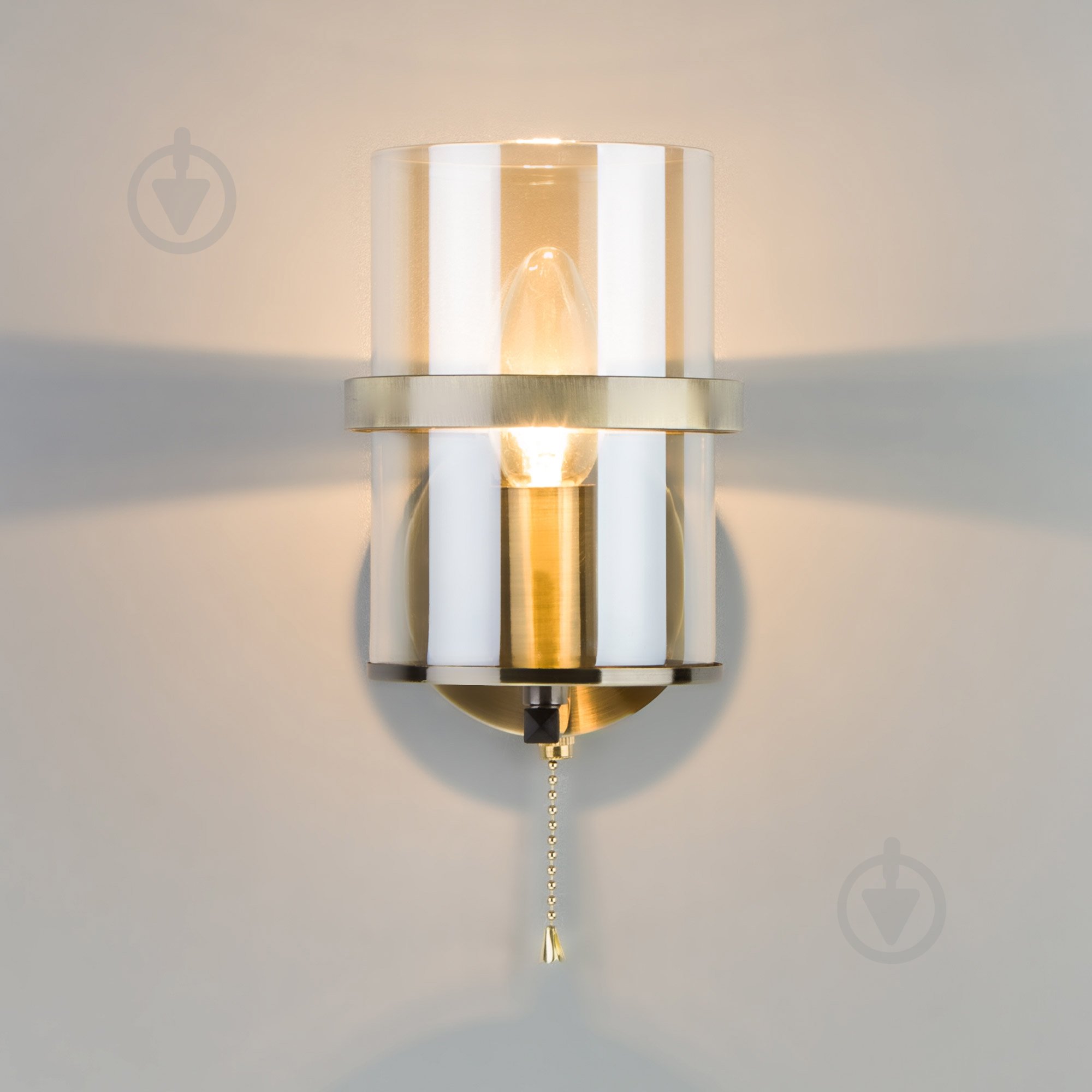 Бра Strotskis Coppa 60085 1x60 Вт E14 античная бронза - фото 2