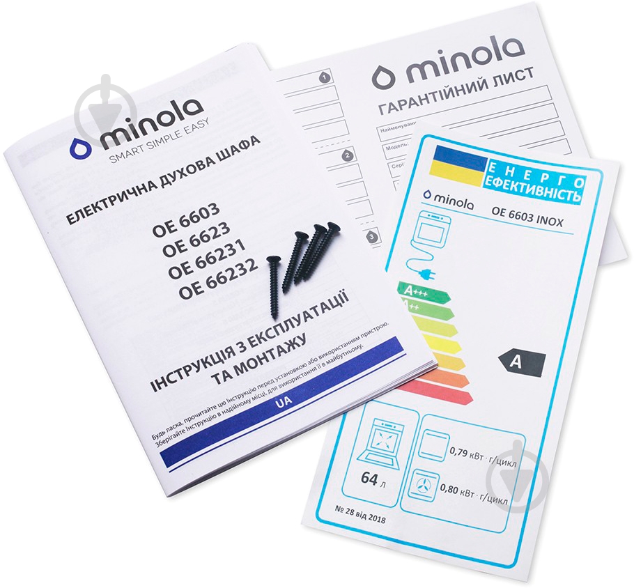 Духовой шкаф Minola OE 6603 Inox - фото 9 Духовой шкаф Minola OE 6603 Inox - фото 9