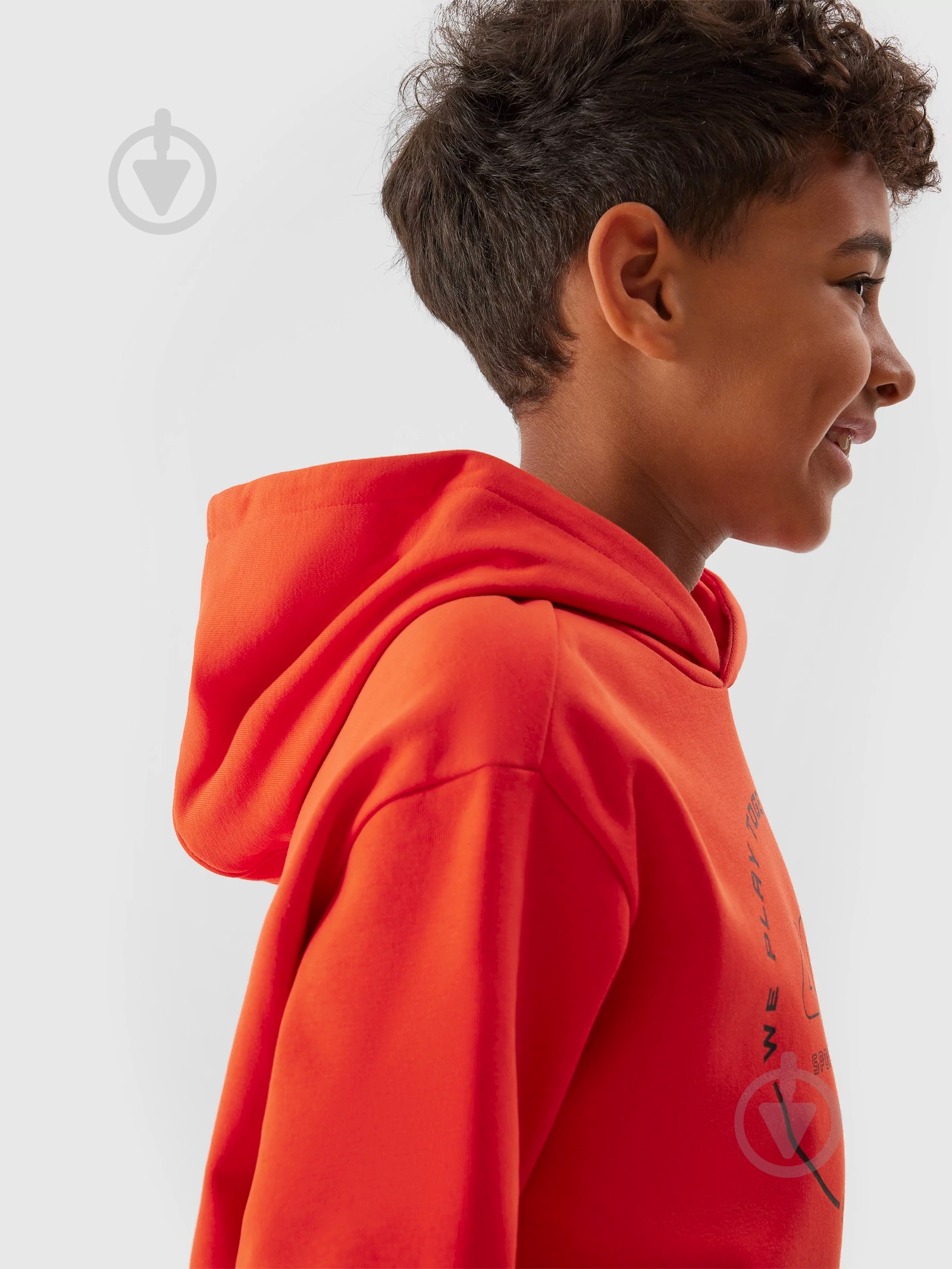 Джемпер 4F SWEATSHIRT M1090 4FJRAW23TSWSM1090-70S оранжевый - фото 5
