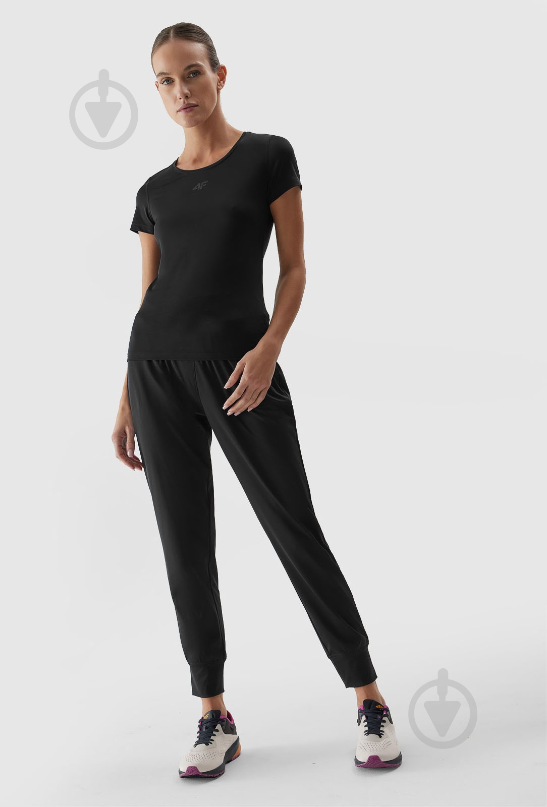 Футболка 4F TSHIRT FNK F666 4FRAW23TFTSF666-20S р.S черный - фото 2