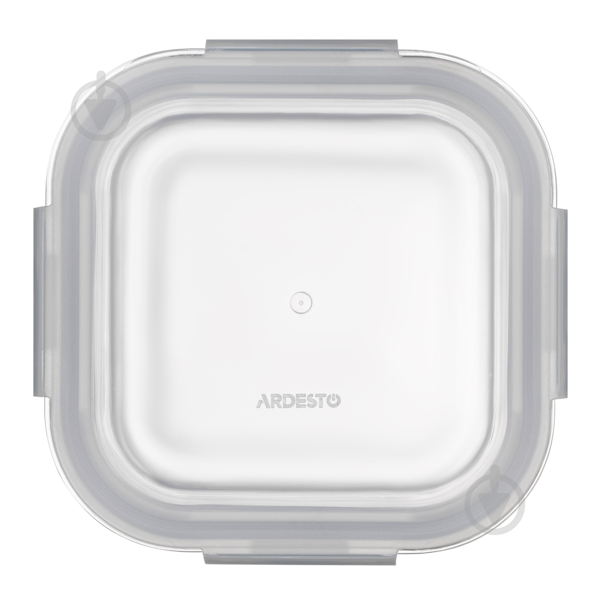 Контейнер для харчових продуктів з кришкою Ardesto Gemini 0.8 л квадратний (AR1280BSQ) - фото 3