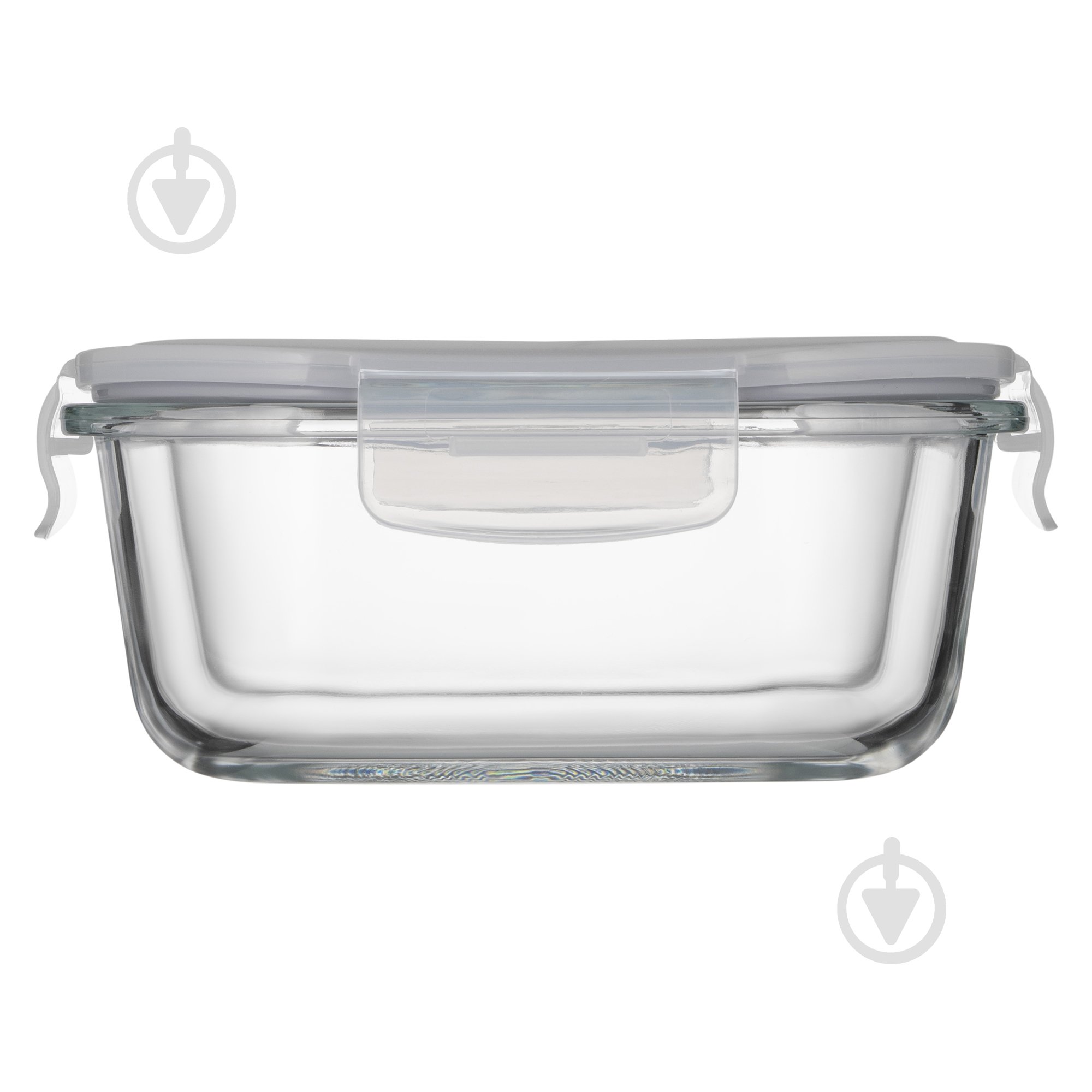 Контейнер для харчових продуктів з кришкою Ardesto Gemini 0.8 л квадратний (AR1280BSQ) - фото 4