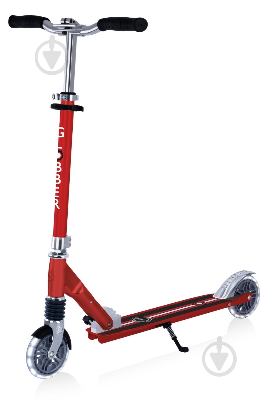 Самокат Globber FLOW ELEMENT COMFORT LIGHTS, колеса с подсветкой 100кг 5+ красный 727-102 - фото 1 Самокат Globber FLOW ELEMENT COMFORT LIGHTS, колеса с подсветкой 100кг 5+ красный 727-102 - фото 1
