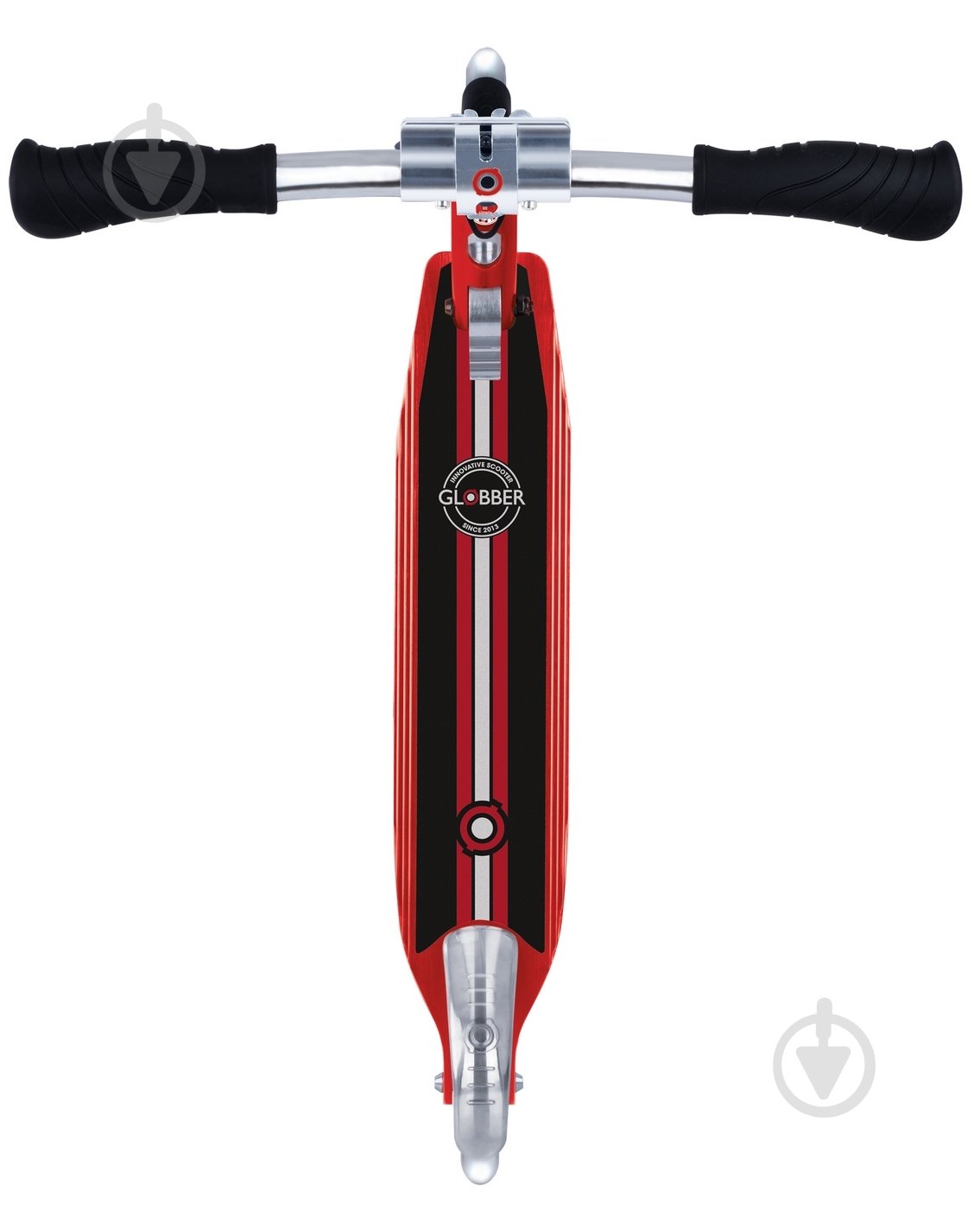 Самокат Globber FLOW ELEMENT COMFORT LIGHTS, колеса с подсветкой 100кг 5+ красный 727-102 - фото 4 Самокат Globber FLOW ELEMENT COMFORT LIGHTS, колеса с подсветкой 100кг 5+ красный 727-102 - фото 4