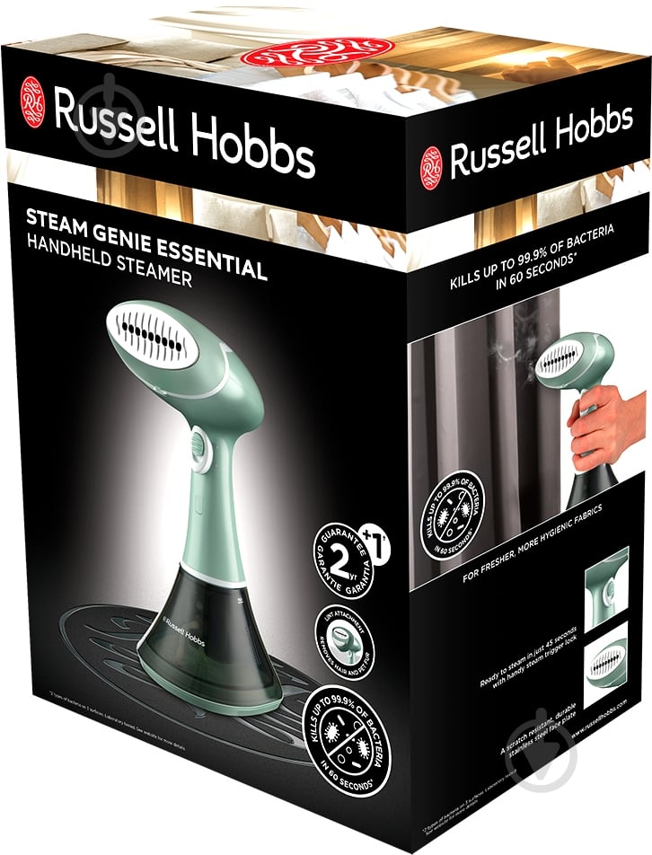 Відпарювач ручний Russell Hobbs 25592-56 Steam Genie - фото 11