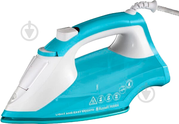Праска Russell Hobbs 26482-56 Light & Easy Brights Aqua Iron - фото 1 Праска Russell Hobbs 26482-56 Light & Easy Brights Aqua Iron - фото 1