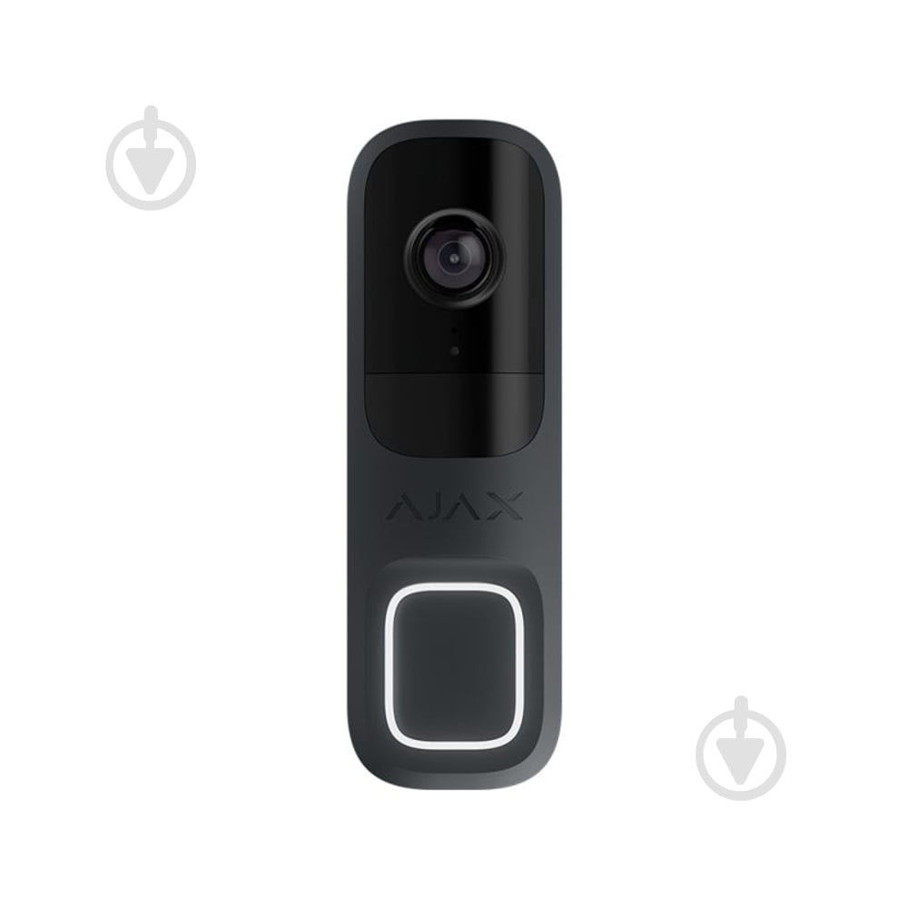 Видеозвонок Ajax DoorBell graphite 303115 - фото 1 Видеозвонок Ajax DoorBell graphite 303115 - фото 1