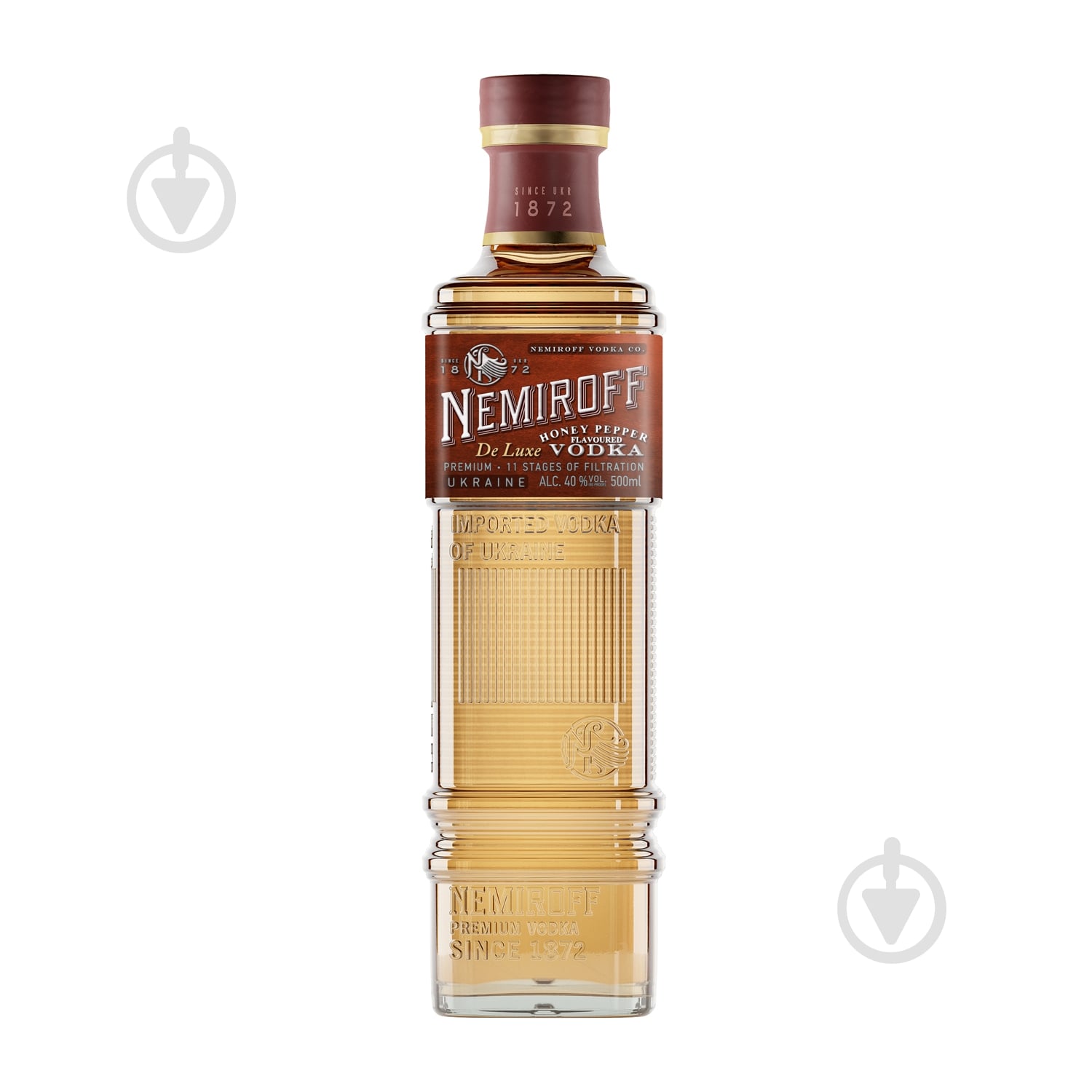 Горілка Nemiroff Honey Pepper De Luxe 0,5 л — фото 6