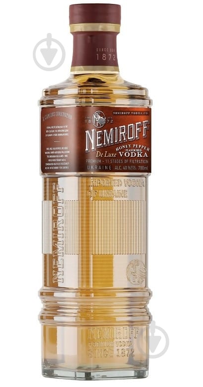 Горілка Nemiroff Honey Pepper De Luxe 0,5 л — фото 3