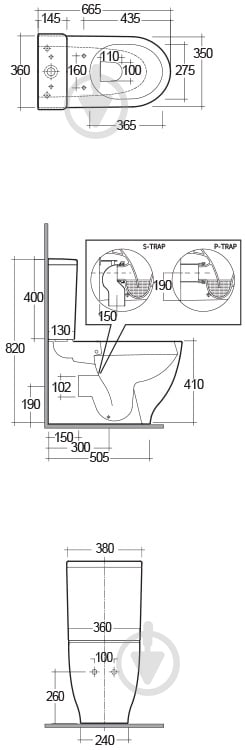 Унитаз-компакт R.A.K. Harmony HAR16AWHA - фото 5