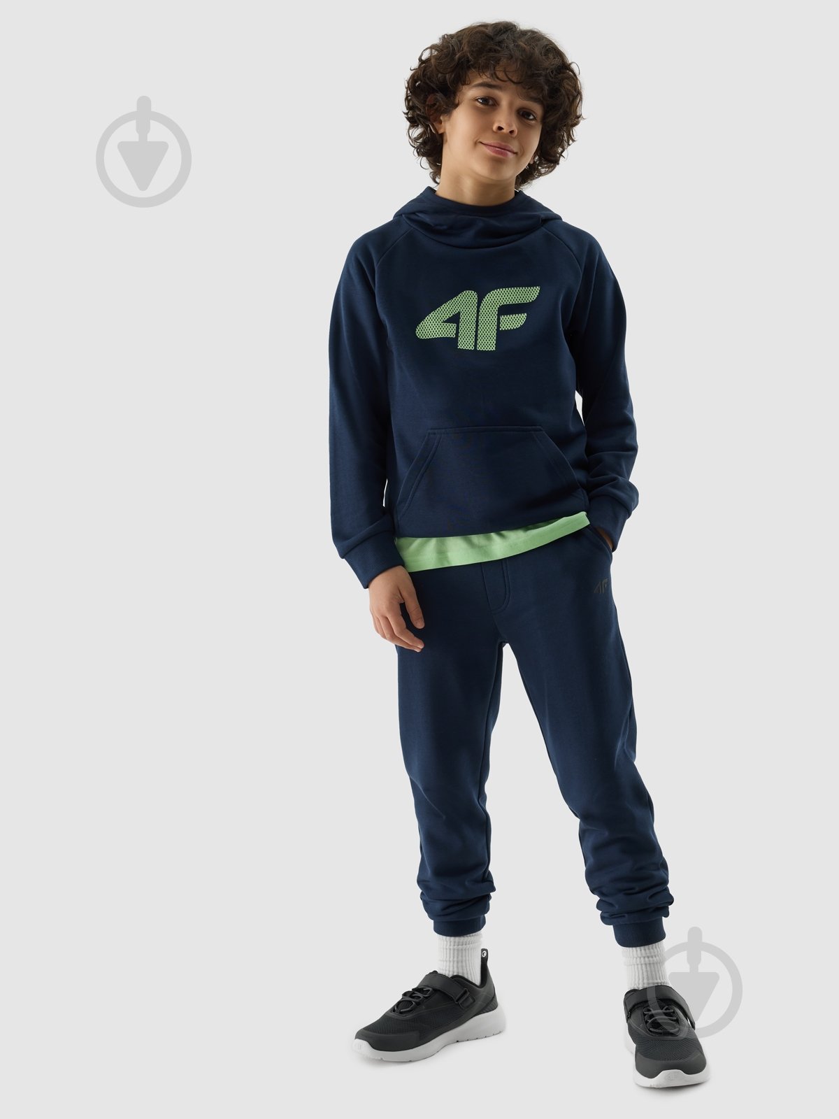 Брюки 4F TROUSERS CAS M591 4FJWSS24TTROM591-31S р. 146 синий - фото 1