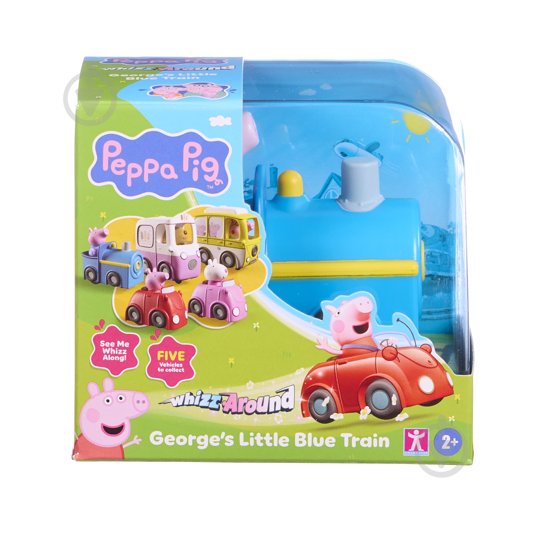 Машинка Peppa Pig Голубой поезд 124605 - фото 2 Машинка Peppa Pig Голубой поезд 124605 - фото 2