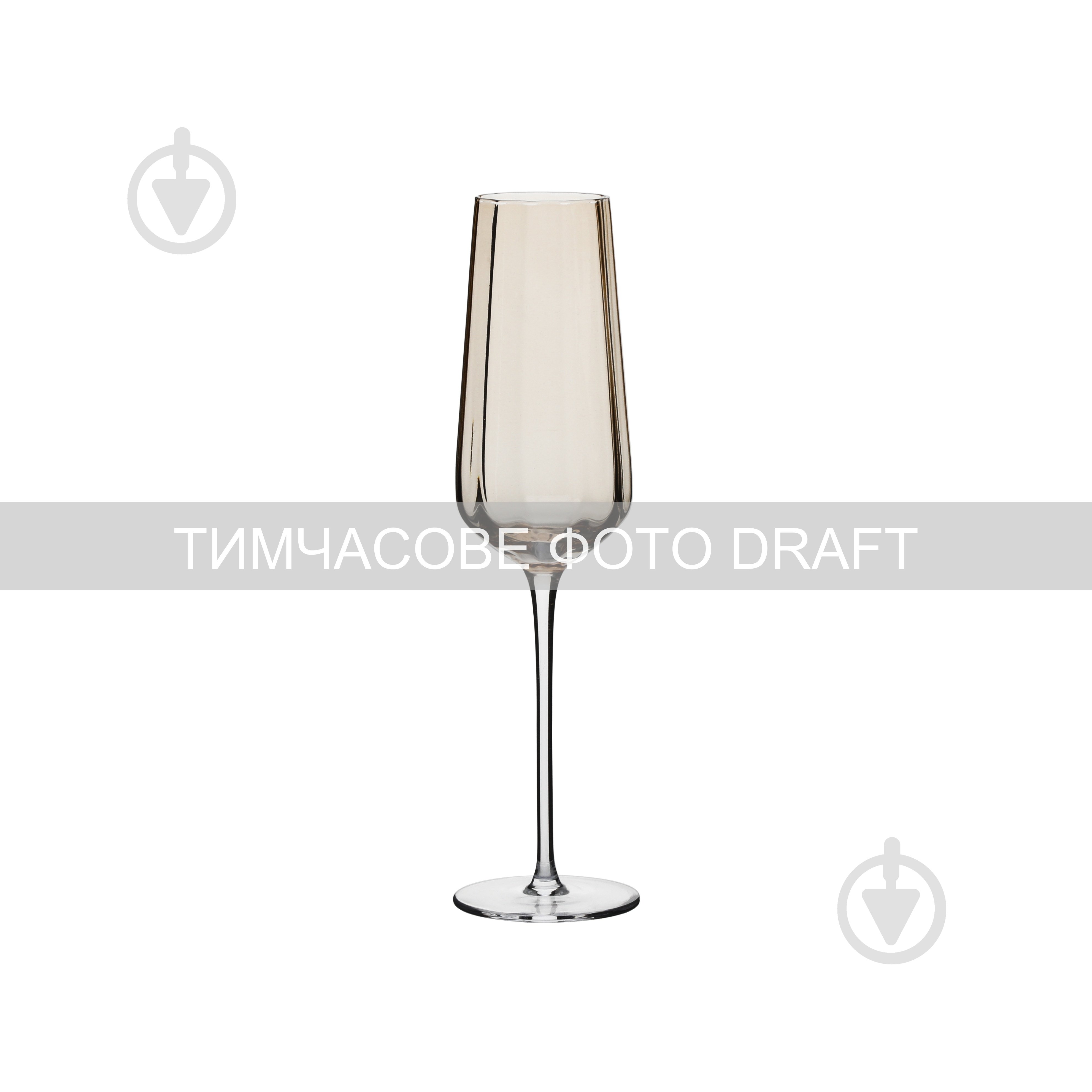 Набор бокалов для шампанского Ardesto Black Mars Altair золотистый (AR2629GW) 300 мл 2 шт. - фото 1 Набор бокалов для шампанского Ardesto Black Mars Altair золотистый (AR2629GW) 300 мл 2 шт. - фото 1