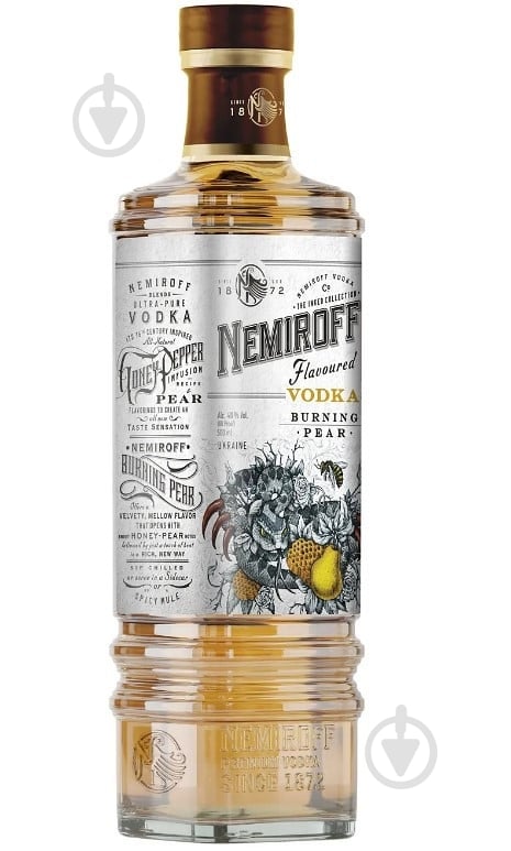 Горілка Nemiroff Burning Pear De Luxe FV 0,5 л - фото 2 Горілка Nemiroff Burning Pear De Luxe FV 0,5 л - фото 2