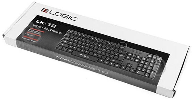 Клавіатура Logic Concept LK-12 (K-LC-LK12-100-RU) black - фото 4