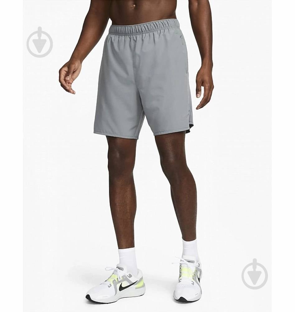 Шорты Nike Nike Challenger DV9357-084 р. S серый - фото 1