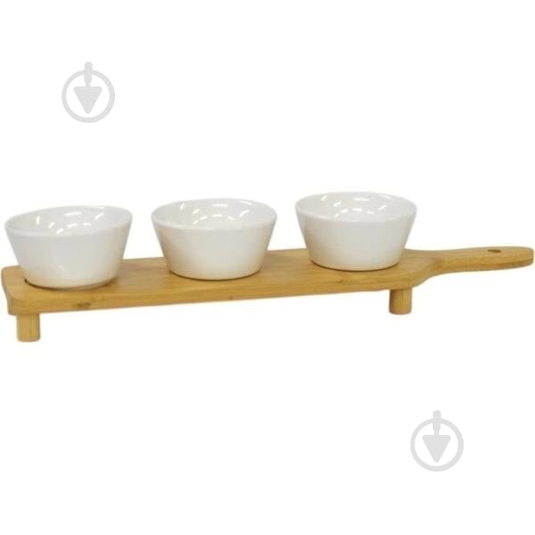 Набір ємностей для соусу Ardesto на підставці Midori 3 шт AR0925S - фото 1 Набір ємностей для соусу Ardesto на підставці Midori 3 шт AR0925S - фото 1