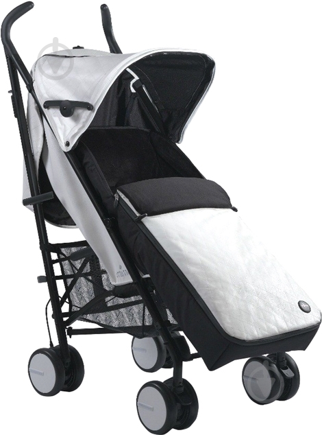 Коляска прогулочная Mima BO Snow white - фото 3