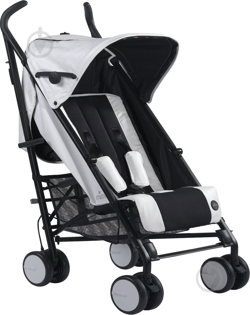 Коляска прогулочная Mima BO Snow white - фото 1