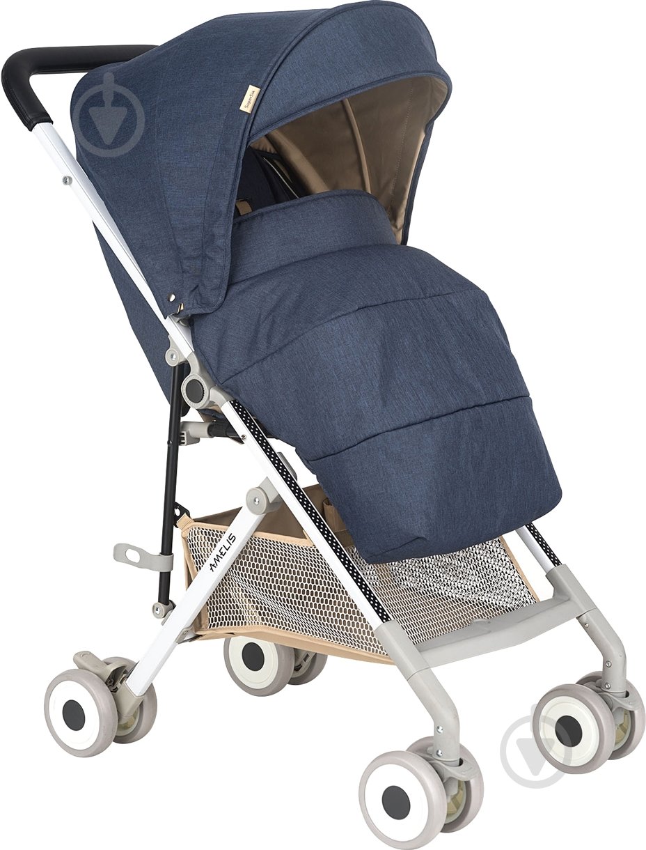 Коляска прогулочная Amelis SuperSix Blue ocean - фото 2 Коляска прогулочная Amelis SuperSix Blue ocean - фото 2