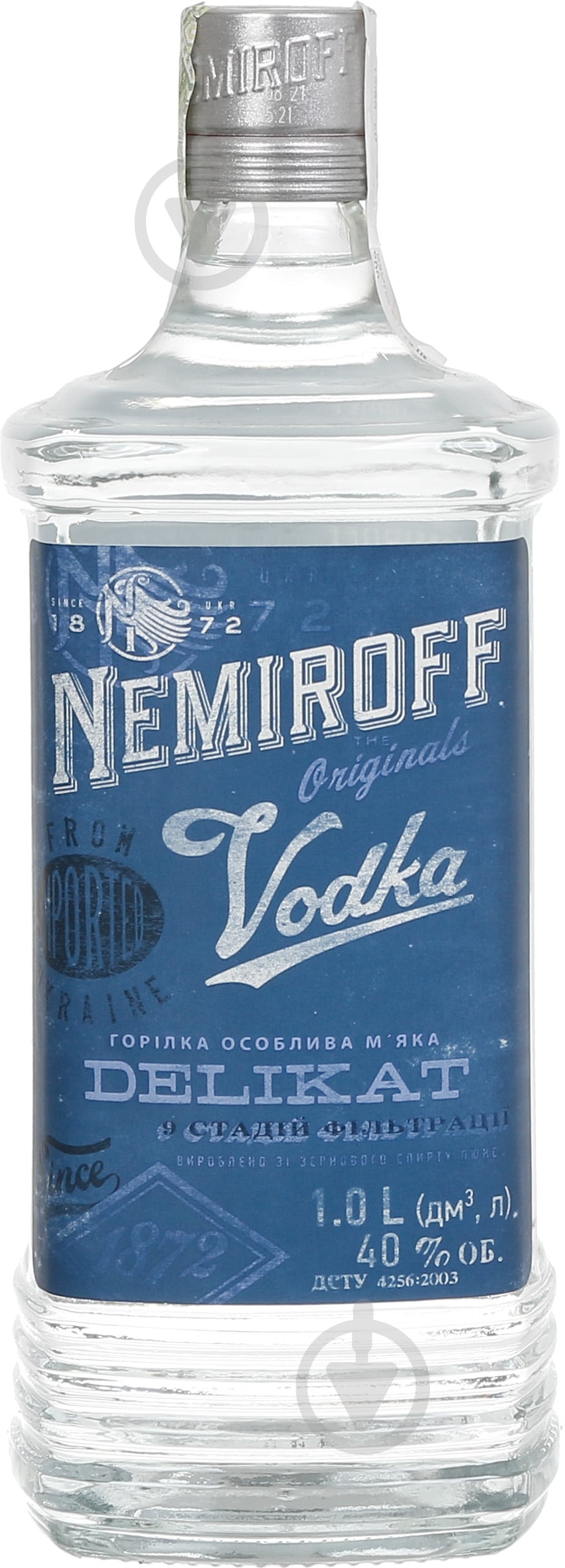 Водка Nemiroff Деликат мягкая 1 л - фото 1 Водка Nemiroff Деликат мягкая 1 л - фото 1