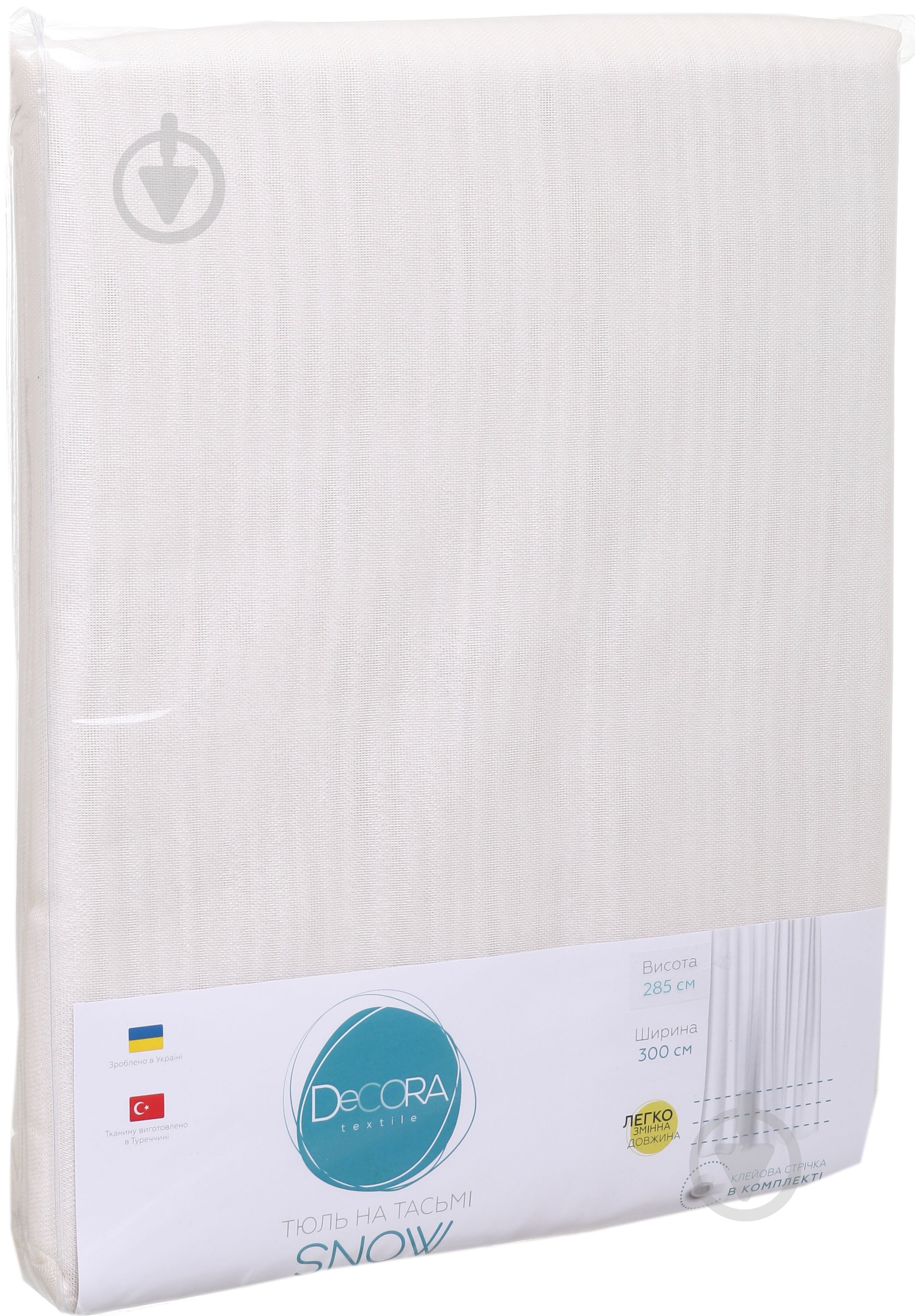 Тюль SNOW 300х290 молочный Decora textile - фото 4