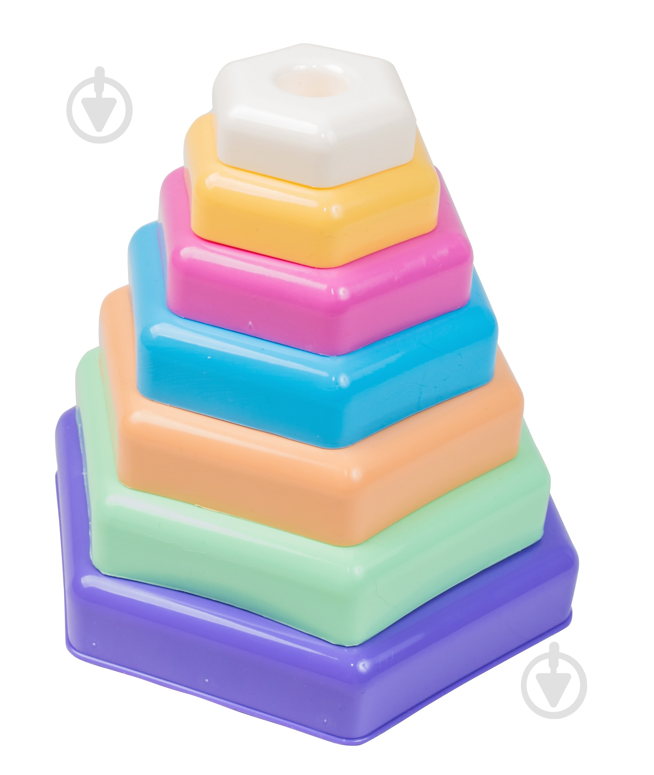 Игрушка-пирамидка ELFIKI 39734 - фото 2 Игрушка-пирамидка ELFIKI 39734 - фото 2