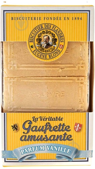 Вафли с ванилью Eugene Blond 175 г (21294) - фото 1 Вафли с ванилью Eugene Blond 175 г (21294) - фото 1