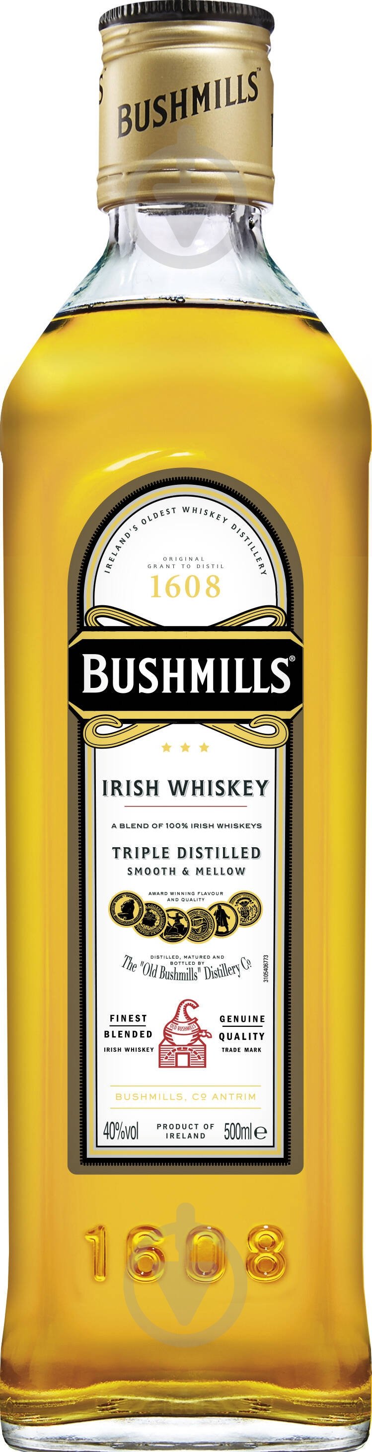 Виски Bushmills Original 6 лет выдержки 0,5 л - фото 2 Виски Bushmills Original 6 лет выдержки 0,5 л - фото 2