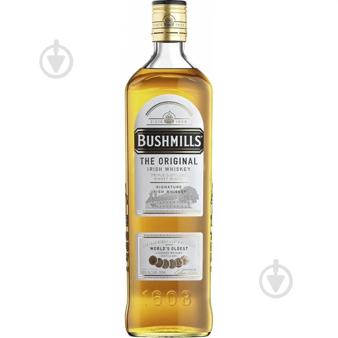 Виски Bushmills Original 6 лет выдержки 0,7 л - фото 1 Виски Bushmills Original 6 лет выдержки 0,7 л - фото 1