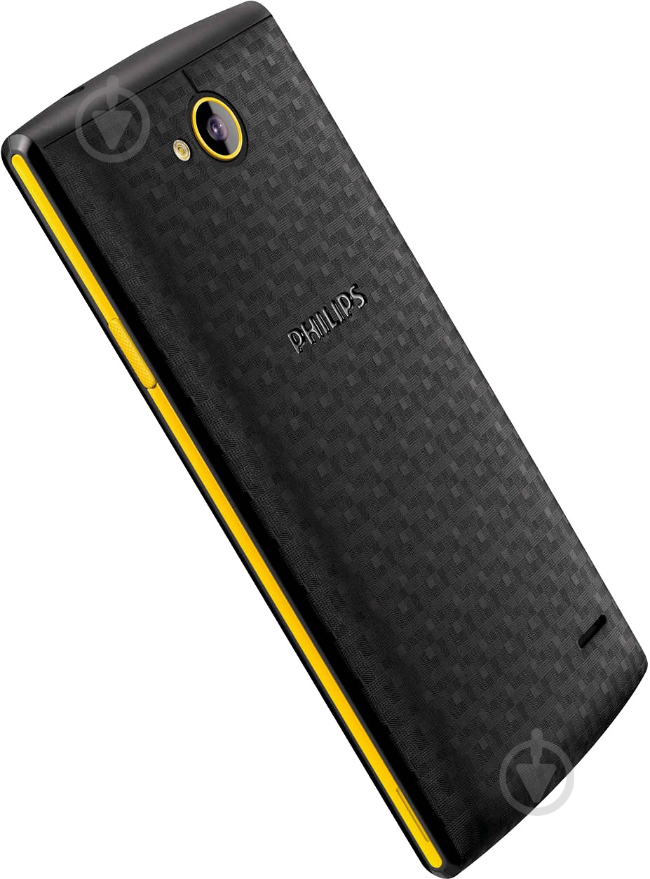Смартфон Philips S307 0,512/4GB black/yellow (CTS307/RYREDPRU) - фото 4