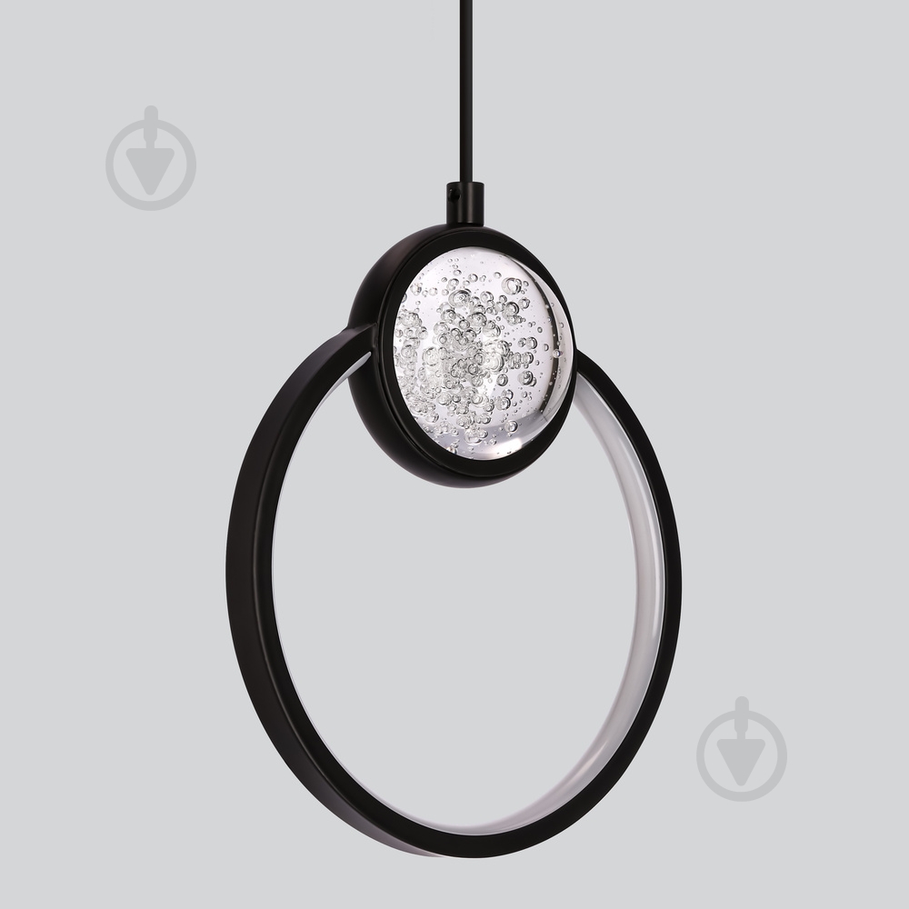 Люстра подвесная Candellux LACRIMA 1x15 Вт черный/прозрачный 31-35592 - фото 3