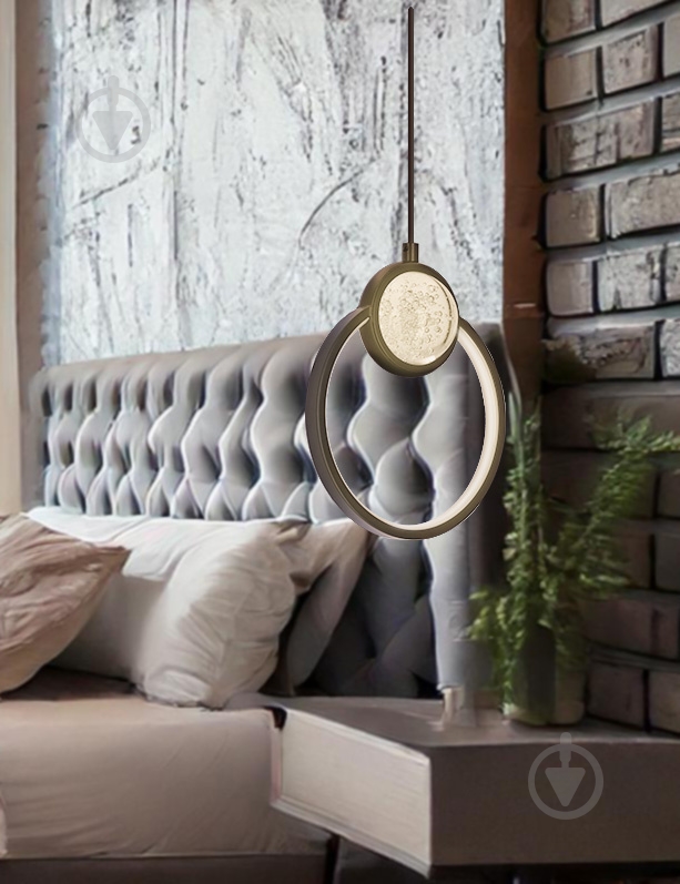 Люстра подвесная Candellux LACRIMA 1x15 Вт черный/прозрачный 31-35592 - фото 4