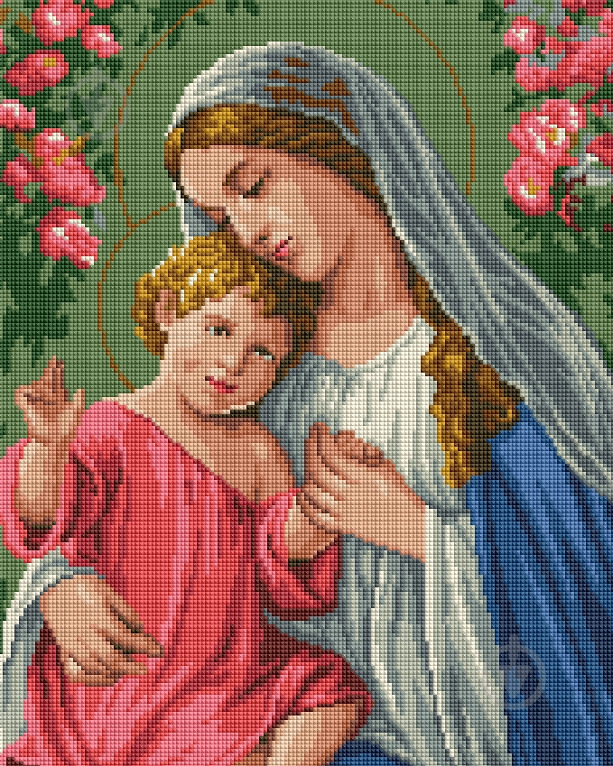 Алмазная мозаика Икона 40x50 см DBS6718 Brushme - фото 1