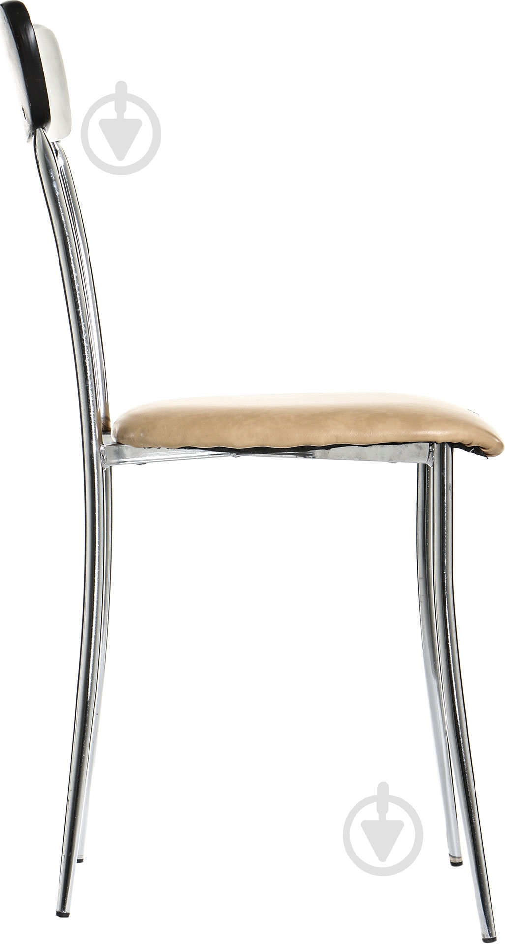 Стілець обідній AMF Art Metal Furniture Флавія хром хром/бежевий - фото 3 Стілець обідній AMF Art Metal Furniture Флавія хром хром/бежевий - фото 3