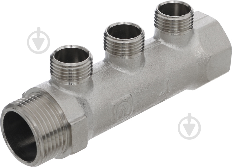 Коллектор Valtec ВН 1x1/2" 3 выхода - фото 1 Коллектор Valtec ВН 1x1/2" 3 выхода - фото 1