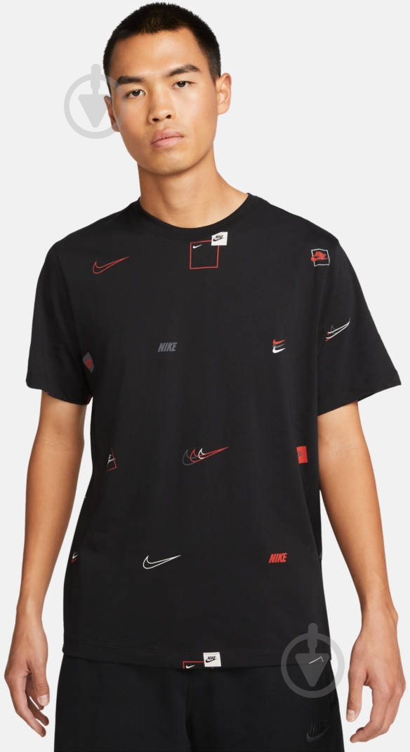 Футболка Nike DN5246-010 р.M черный - фото 1