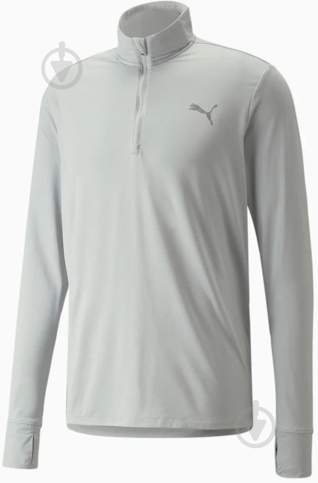 Футболка Puma RUN FAV 1 4 ZIP 52021119 р.2XL серый - фото 7 Футболка Puma RUN FAV 1 4 ZIP 52021119 р.2XL серый - фото 7