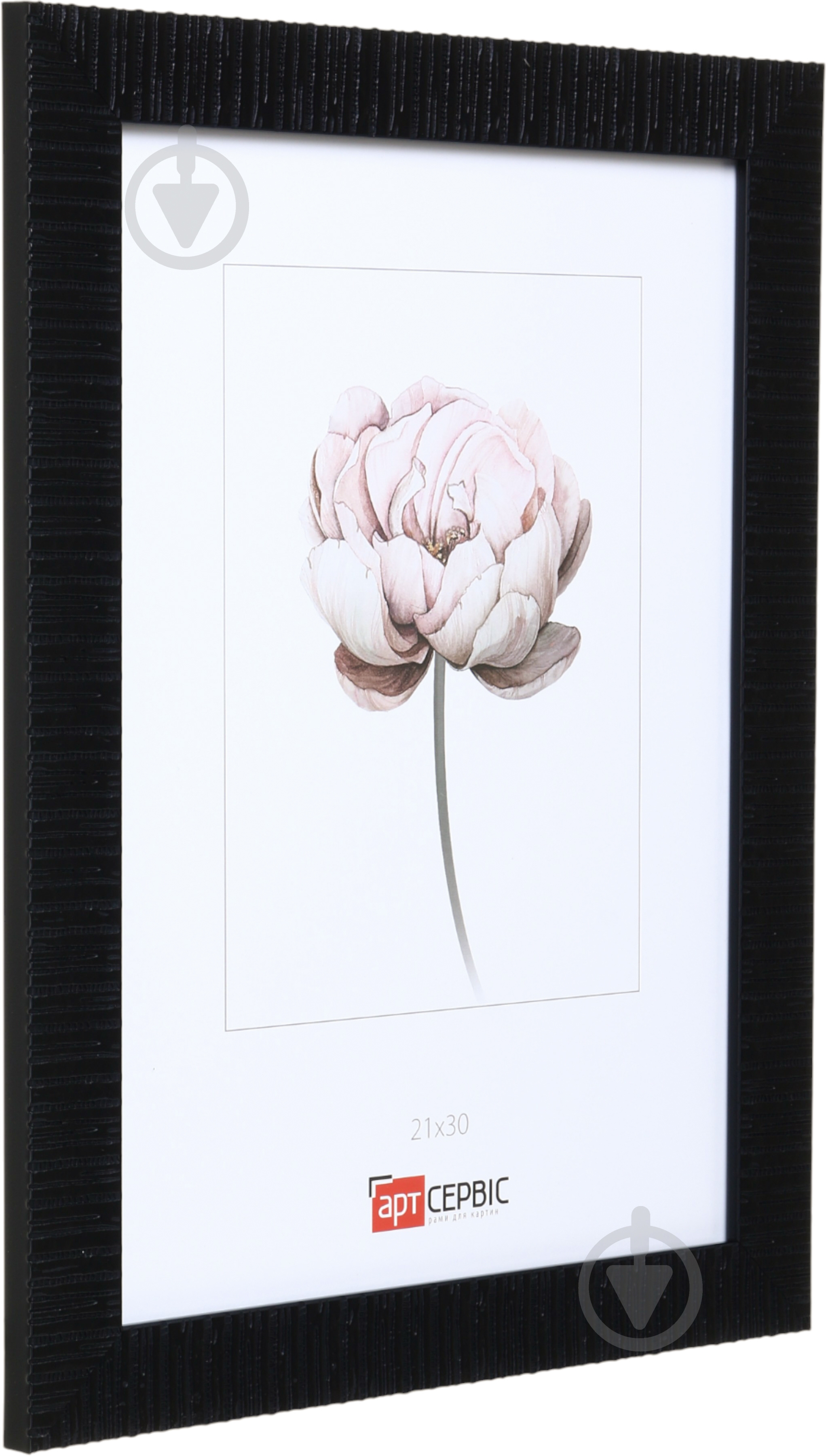 Рамка для фото Арт-Сервіс (ЕА-01926) 1 фото 21х30 см черный - фото 2