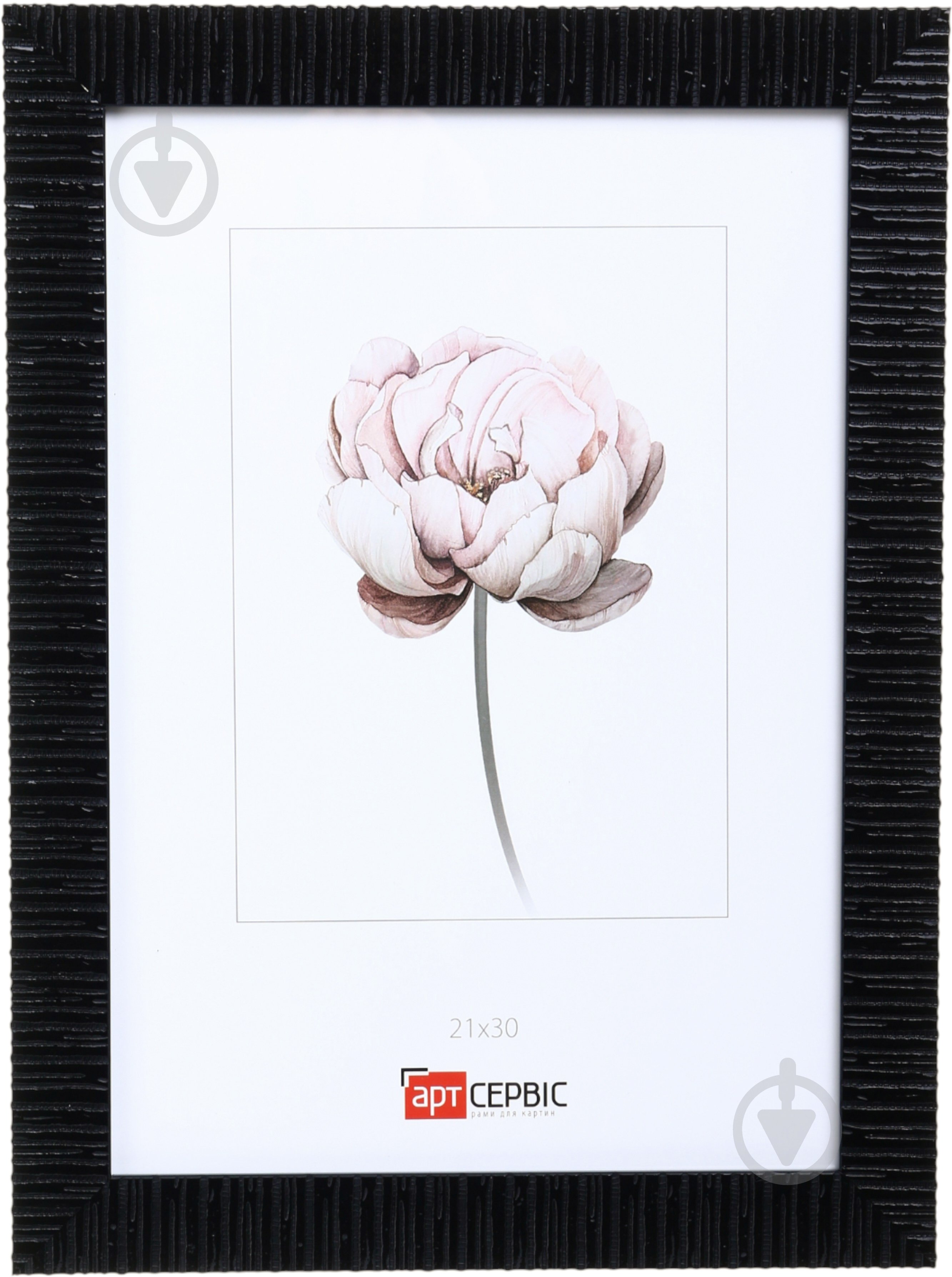 Рамка для фото Арт-Сервіс (ЕА-01926) 1 фото 21х30 см черный - фото 1