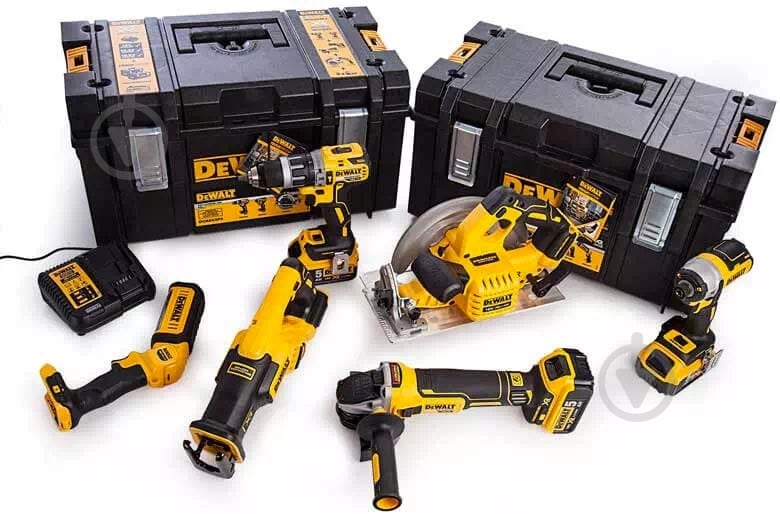 Набір DeWalt із шести безщіткових інструментів DCK623P3 - фото 12